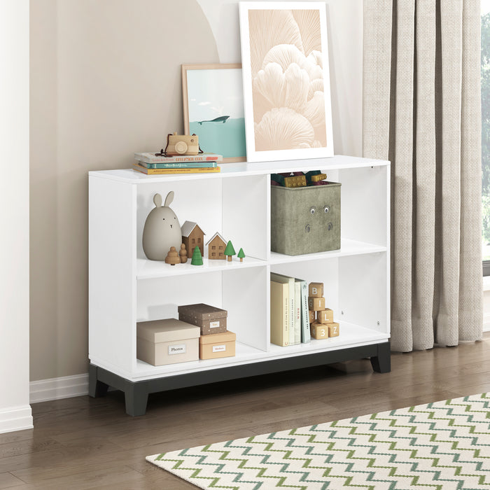 Garretson Bookcase in White - 1450WH-16