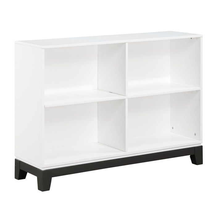 Garretson Bookcase in White - 1450WH-16