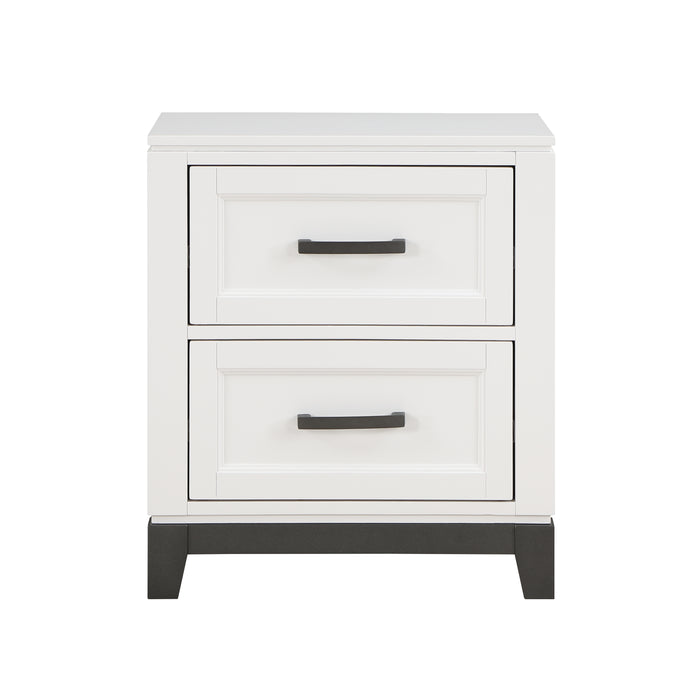 Garretson Nightstand in White - 1450WH-4 image