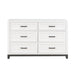 Garretson Dresser in White - 1450WH-5 image