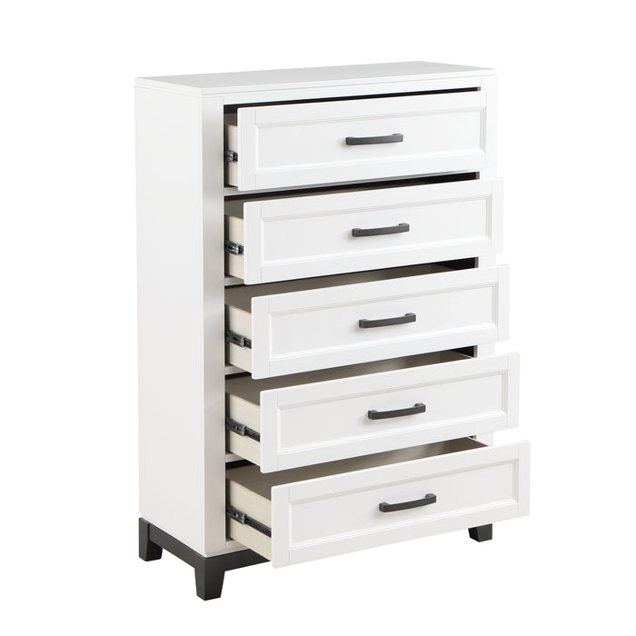 Garretson Chest in White - 1450WH-9