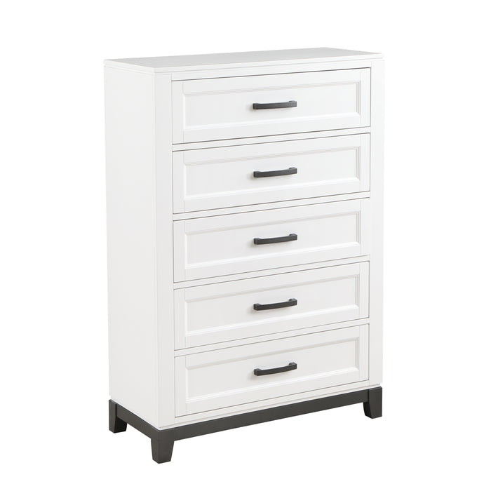 Garretson Chest in White - 1450WH-9