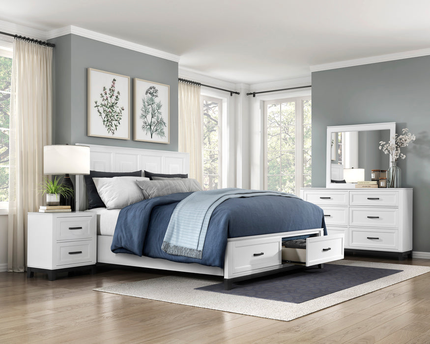 Garretson Dresser in White - 1450WH-5