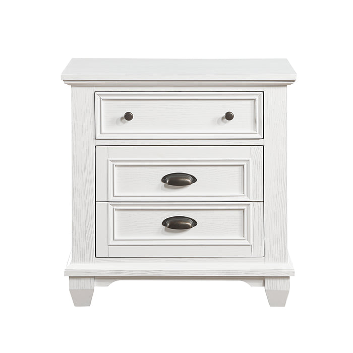 Mackinac Nightstand in White - 1454-4 image