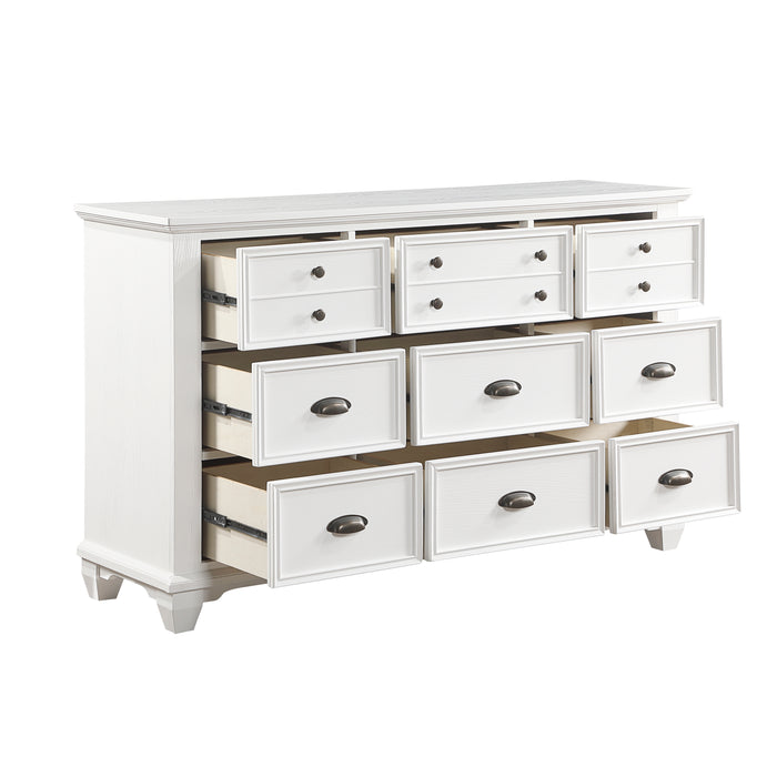 Mackinac Dresser in White - 1454-5