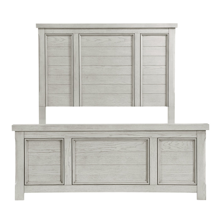 Providence Queen Bed in White - 1458-1