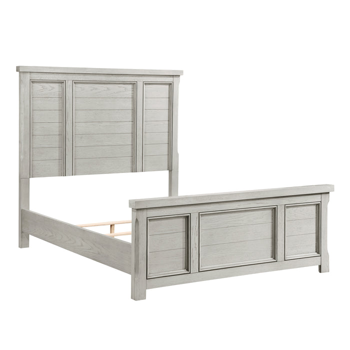 Providence Queen Bed in White - 1458-1