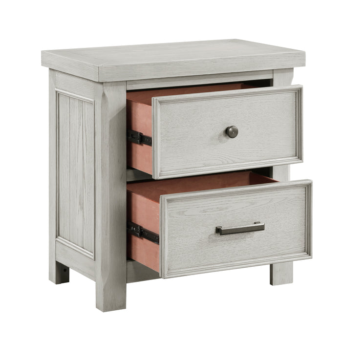 Providence Nightstand in White - 1458-4