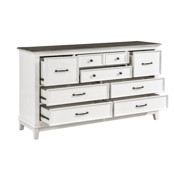 Chesterton Dresser in Brown/White - 1463-5