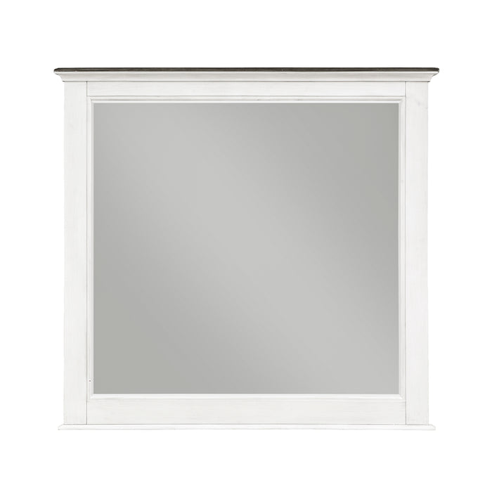 Chesterton Mirror in Brown/White - 1463-6 image