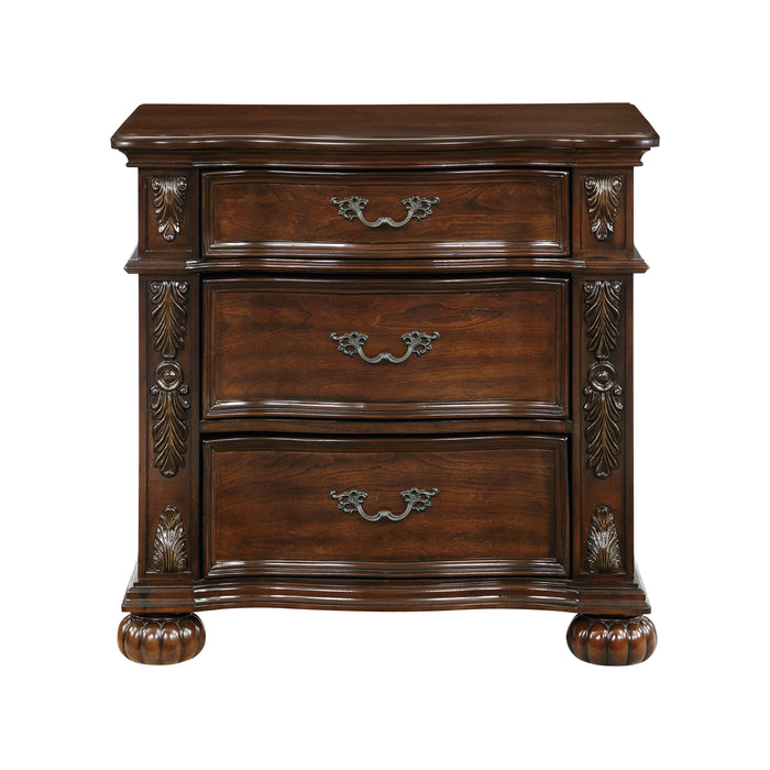 Adelina Nightstand in Cherry - 1468-4 image