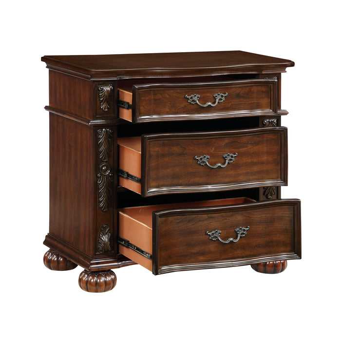 Adelina Nightstand in Cherry - 1468-4