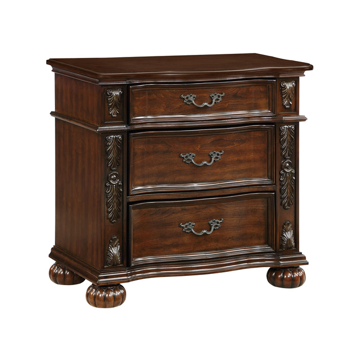 Adelina Nightstand in Cherry - 1468-4