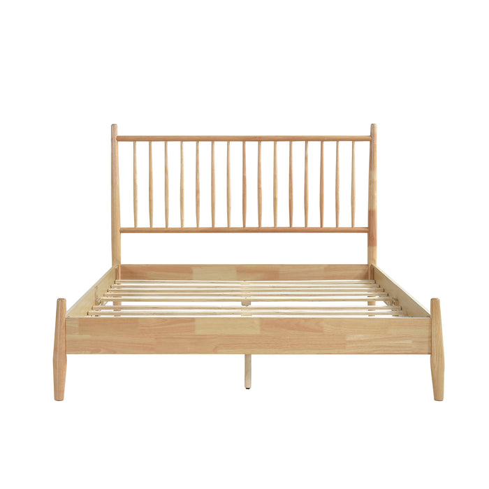 Brickell Queen Platform Bed in Natural - 1490-1