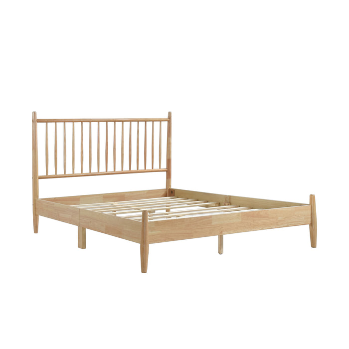 Brickell Queen Platform Bed in Natural - 1490-1