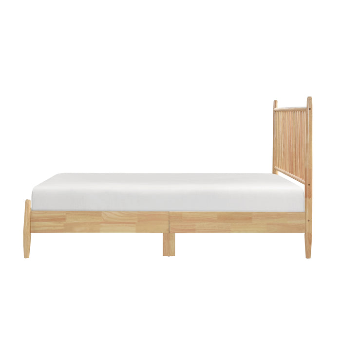 Brickell Full Platform Bed in Natural - 1490F-1