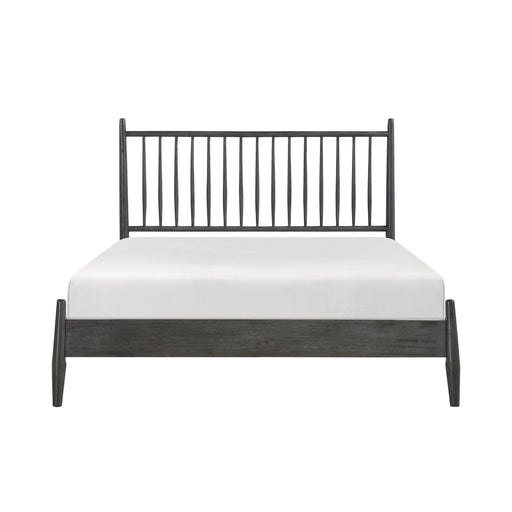 Brickell Queen Platform Bed in Gray - 1490GY-1 image