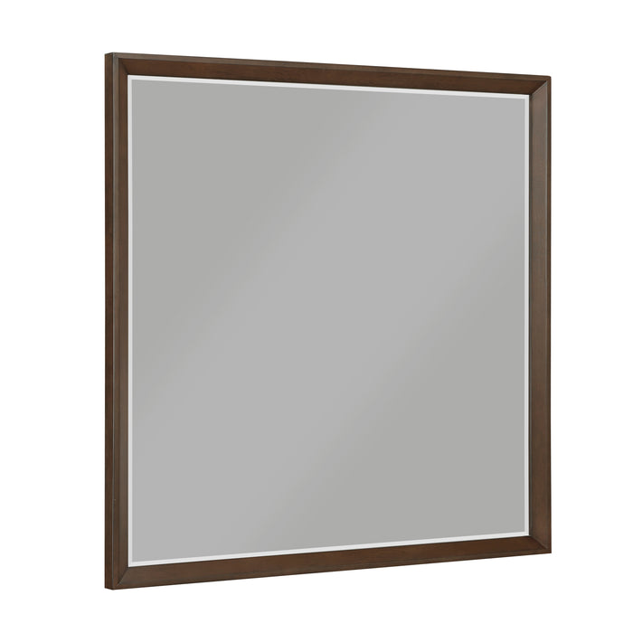 Astrid Mirror in Brown/Walnut - 1501-6