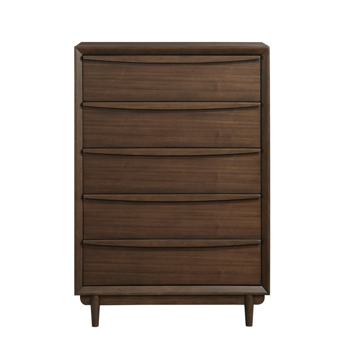 Astrid Chest in Brown/Walnut - 1501-9 image