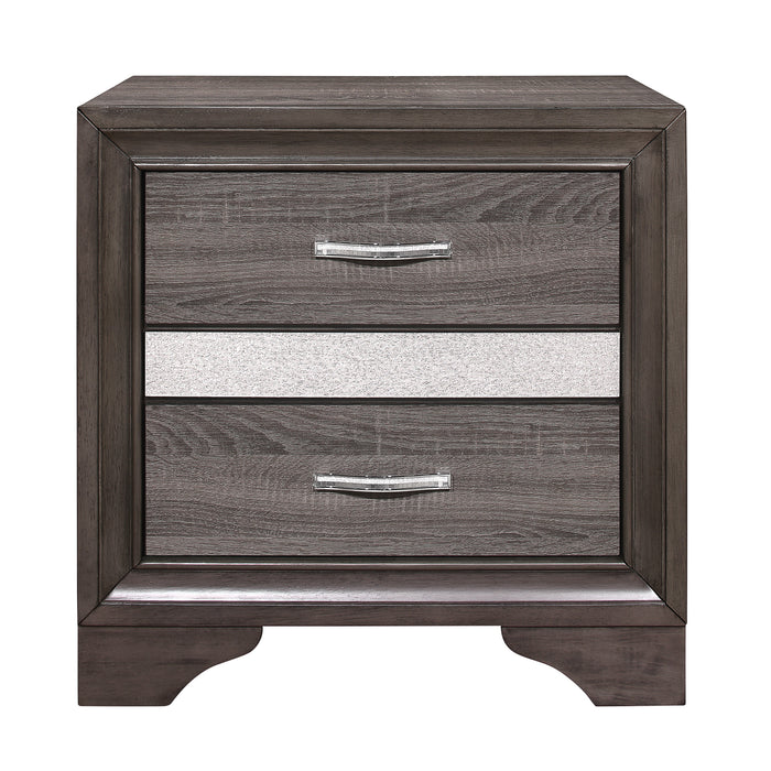 Luster Nightstand in Gray - 1505-4 image