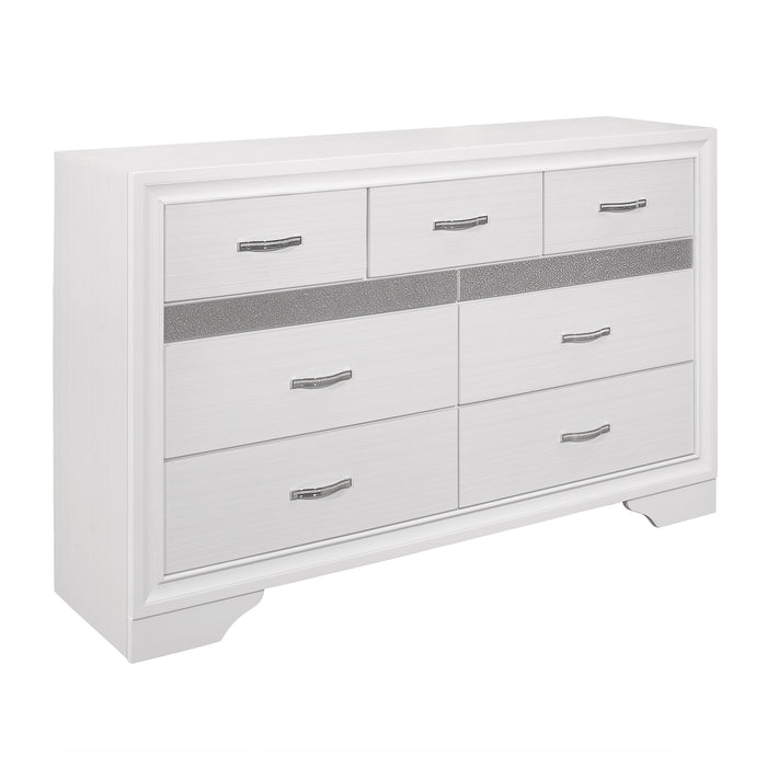 Luster Dresser in White - 1505W-5