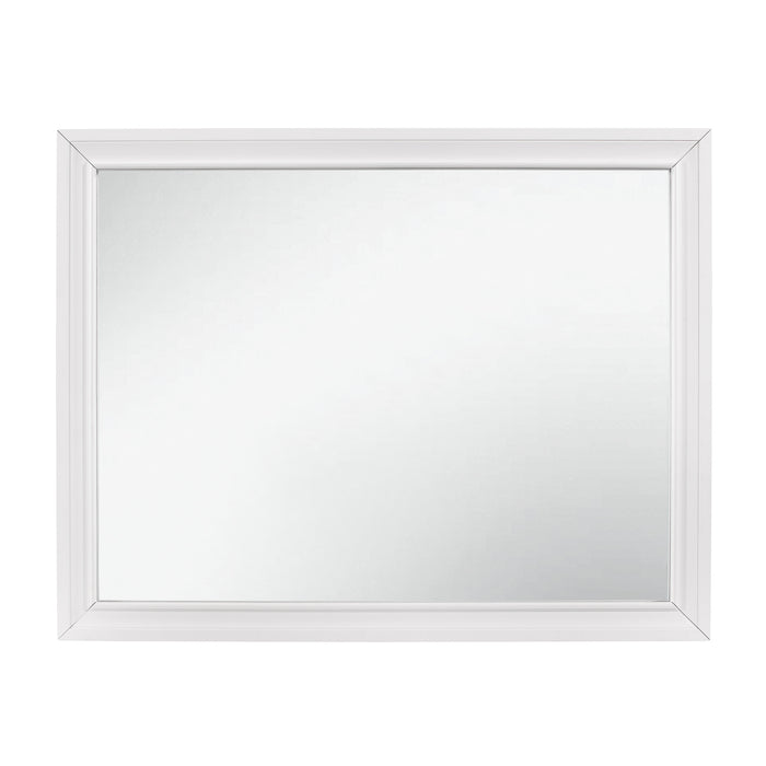 Luster Mirror in White - 1505W-6 image