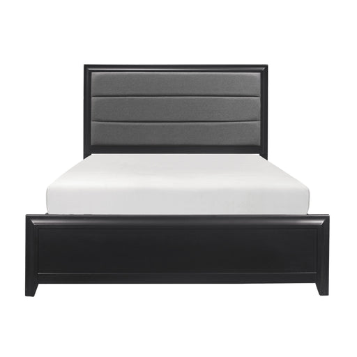 Cordelia Queen Bed in Espresso/Gray - 1517-1 image