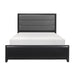 Cordelia Eastern King Bed in Gray/Espresso - 1517K-1EK image