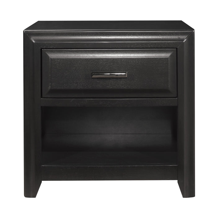 Cordelia Nightstand in Espresso/Gray - 1517-4 image