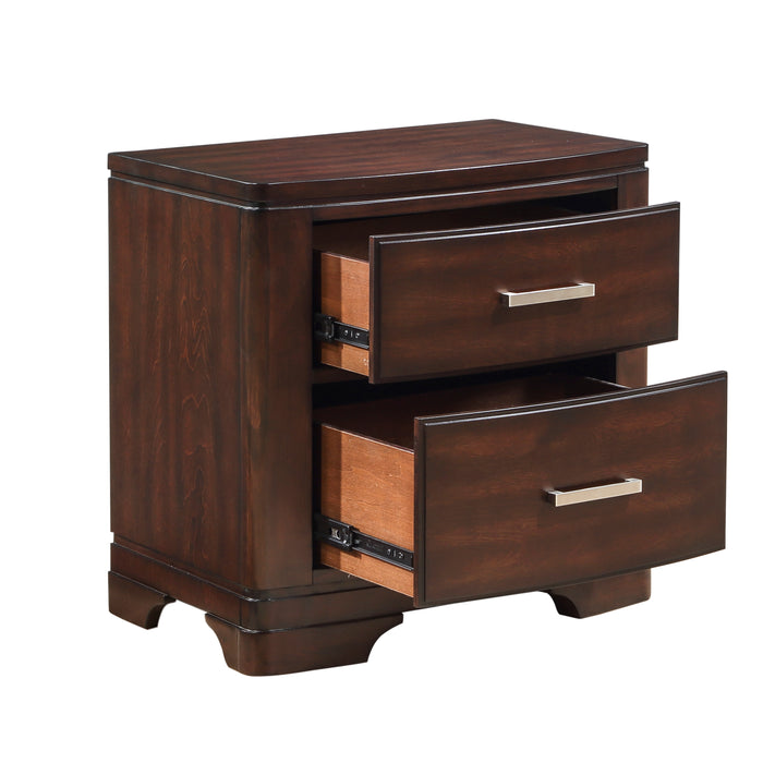 Hudson Nightstand in Cherry - 1520CH-4