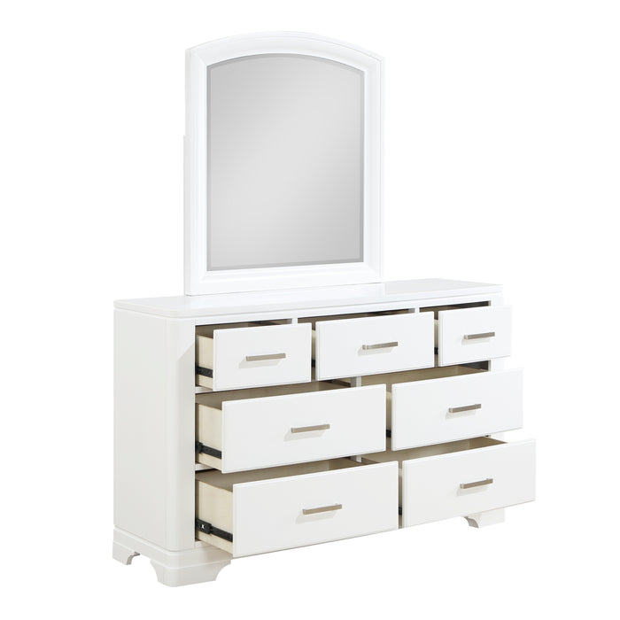 Hudson Dresser in White - 1520WH-5