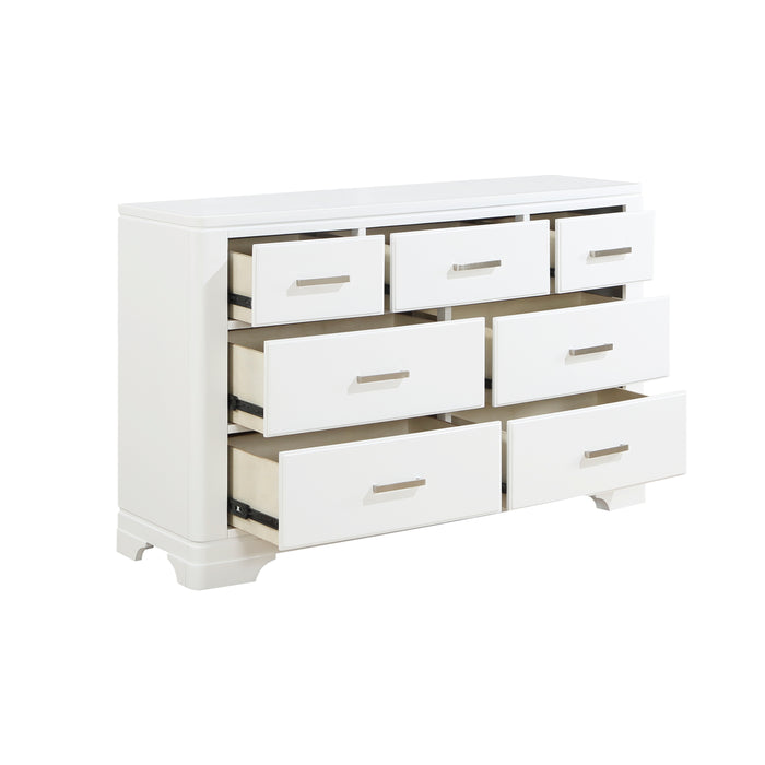 Hudson Dresser in White - 1520WH-5