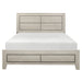 Quinby Queen Bed in Brown - 1525-1 image