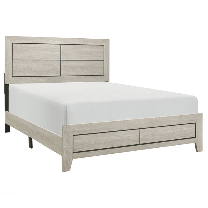 Quinby Full Bed in Brown - 1525F-1