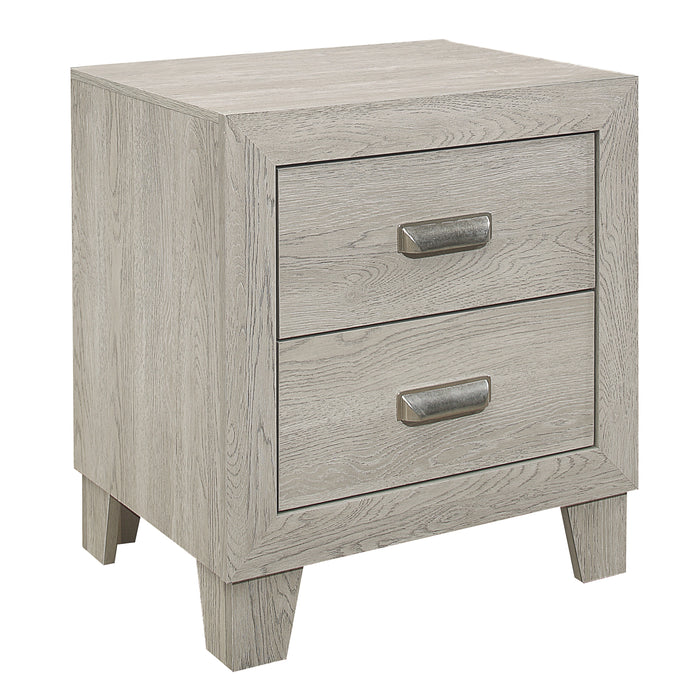 Quinby Nightstand in Brown - 1525-4