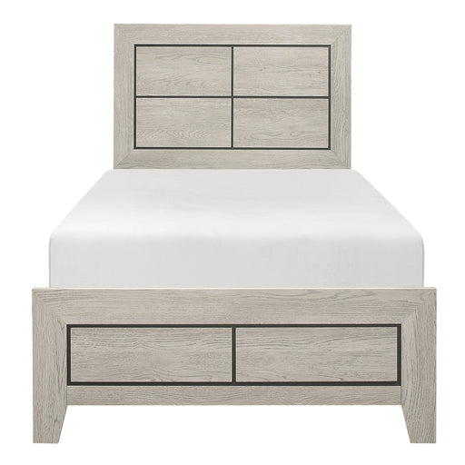 Quinby Twin Bed in Brown - 1525T-1 image