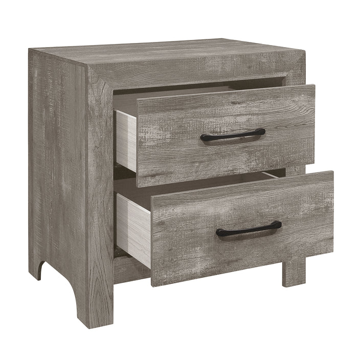 Corbin Nightstand in Gray - 1534GY-4