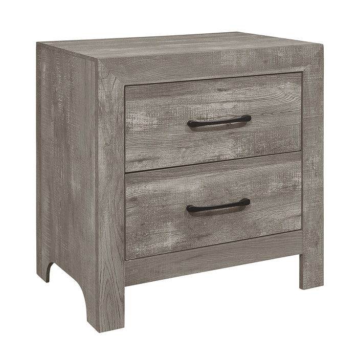 Corbin Nightstand in Gray - 1534GY-4