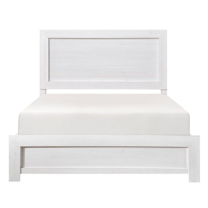 Corbin Eastern King Bed in a Box in White - 1534WHK-1EK image