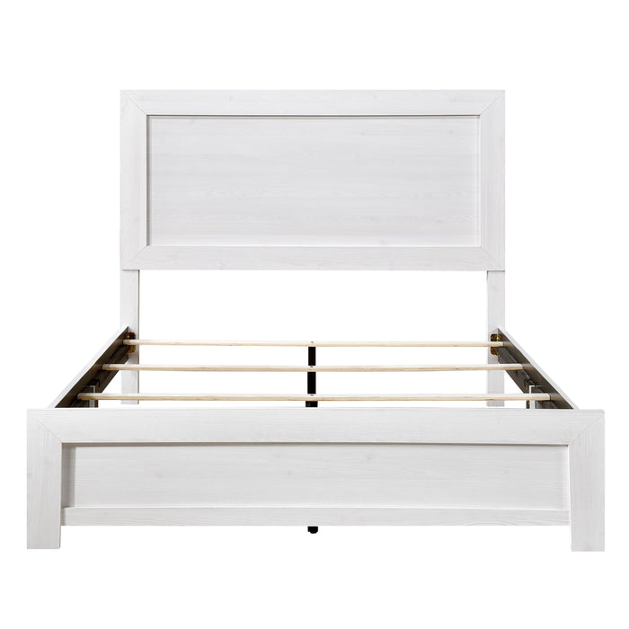 Corbin Full Bed in a Box in White - 1534WHF-1