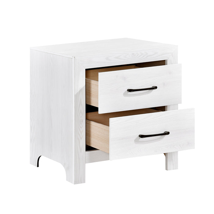 Corbin Nightstand in White - 1534WH-4