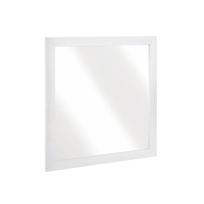 Corbin Mirror in White - 1534WH-6