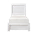 Corbin Twin Bed in a Box in White - 1534WHT-1 image