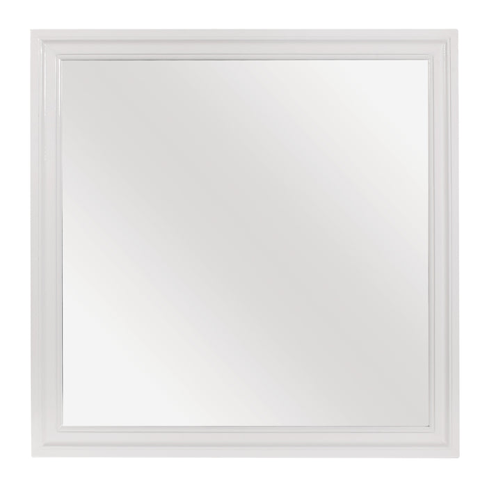 Lana Collection Mirror in White - 1556W-6 image