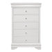 Lana Collection Chest in White - 1556W-9 image