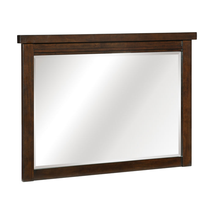 Logandale MIRROR in Brown - 1559-6