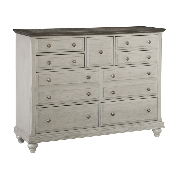 Mossbrook Dresser in Gray/Brown - 1568-5