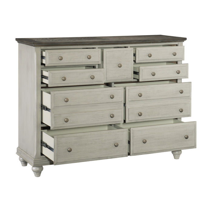 Mossbrook Dresser in Gray/Brown - 1568-5