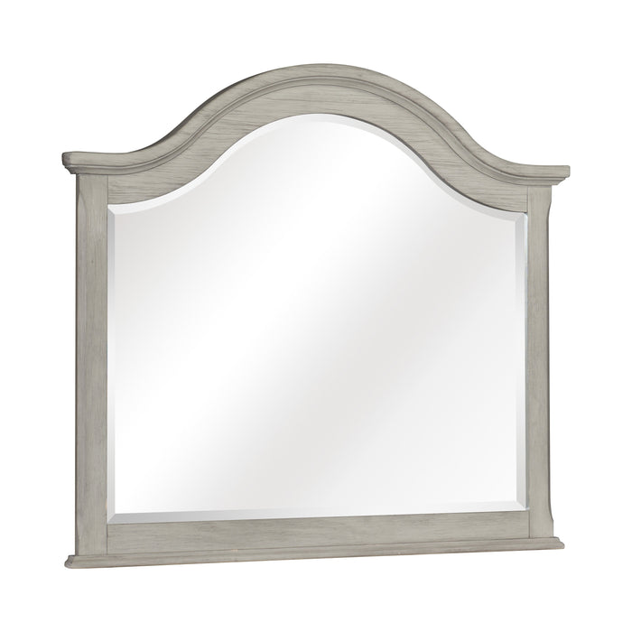 Mossbrook Mirror in Gray/Brown - 1568-6