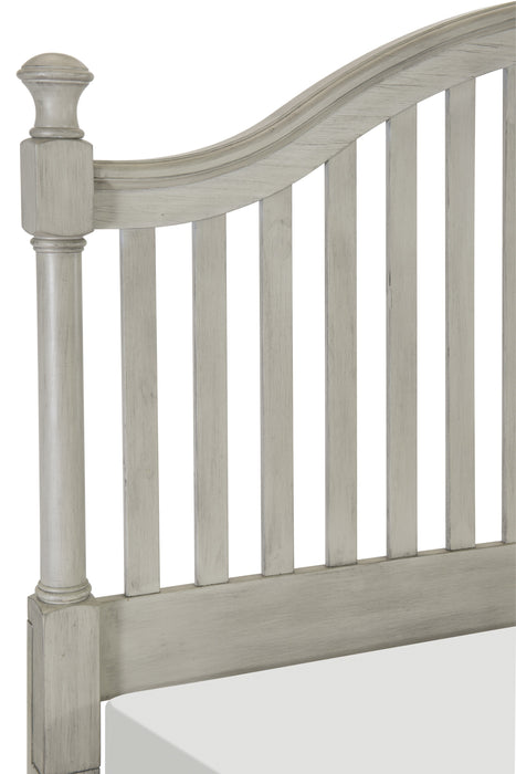 Mossbrook Eastern King Bed in Gray/Brown - 1568K-1EK